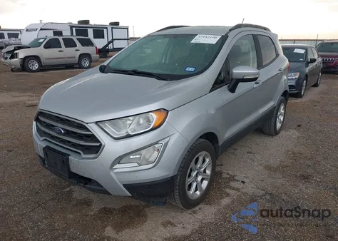 2019 Ford Ecosport Se z USA, uszkodzony, nr VIN MAJ6S3GL2KC302905